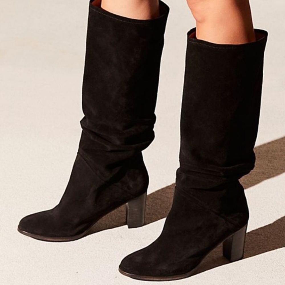 Free People Tennison Tall Boot Black